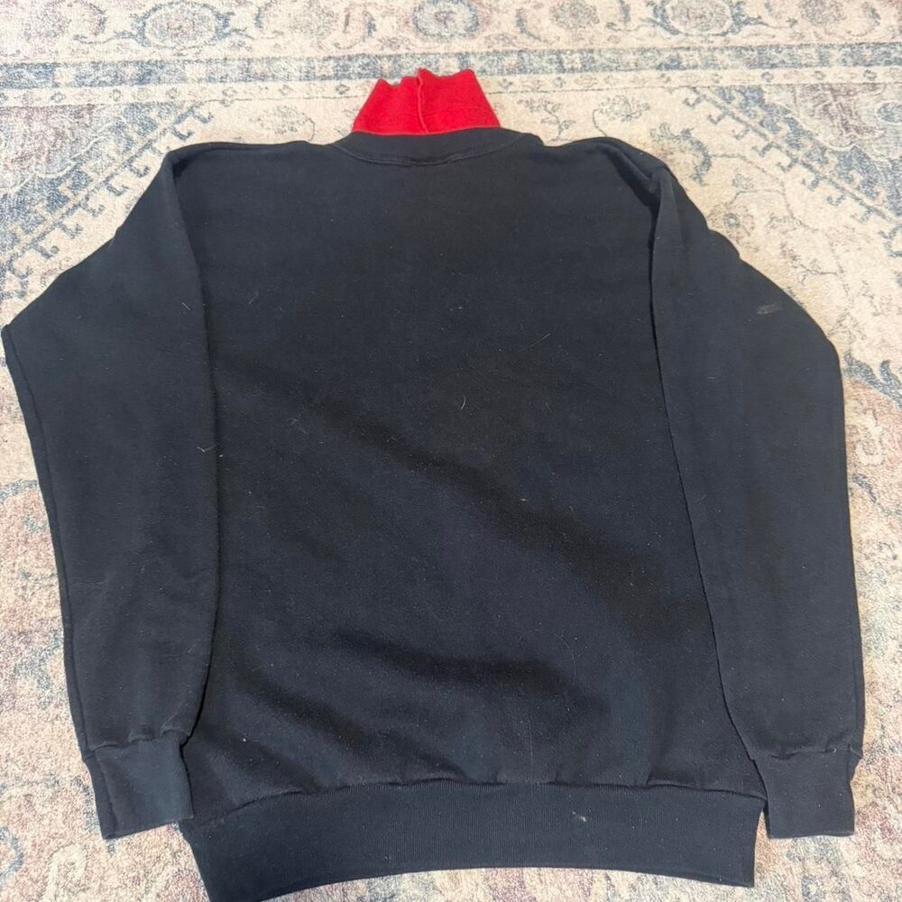 90s vintage sweater crewneck with cardinals print Nature Long neck - Picture 3 of 7